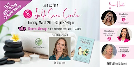 Self-Care Circle for Women's Wellness led by Dr. Krista Imre primary image