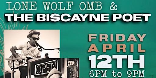 Imagem principal do evento Live at Sweat: Biscayne Poet & Lone Wolf OMB
