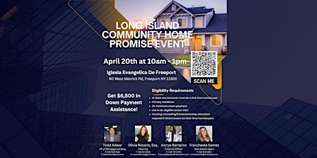 Long Island First Time Homebuyer Community Home Promise Event