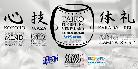 Taiko for Better Mental and Physical Health - Adults Workshop (18+)