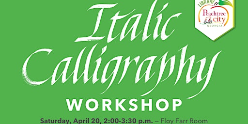 Primaire afbeelding van Italic Calligraphy Workshop