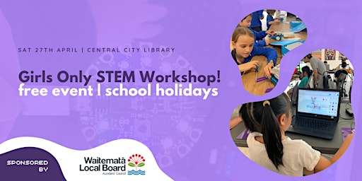 Primaire afbeelding van STEM for girls - @ Central City Library