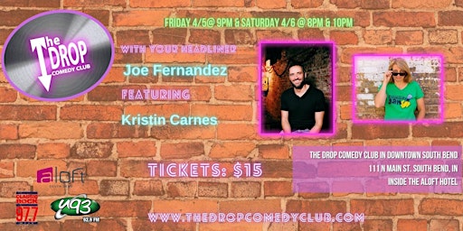 Imagem principal do evento Joe Fernandez Headlines The Drop, Featuring Kristin Carnes