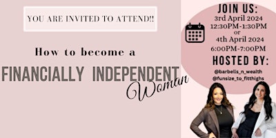 Hauptbild für How to Become a Financially Independent Woman