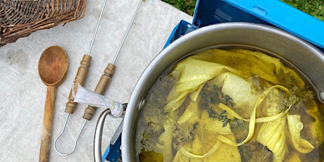 Natural Dyes with Kitchen Scraps at Kaaterskill Market