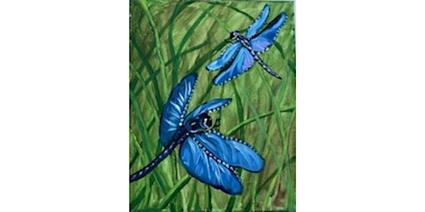Dragonfly: A fun Paint and Sip Masterpiece