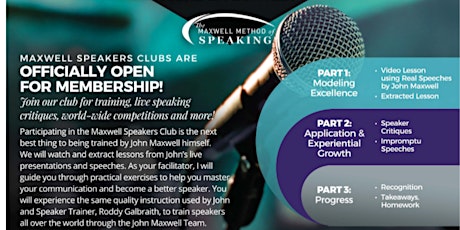 Maxwell Virtual Speakers Club International
