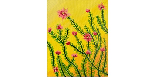 Image principale de Paint and Sip: These fun Desert Thistles