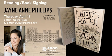 Reading/Book Signing with Jayne Anne Phillips