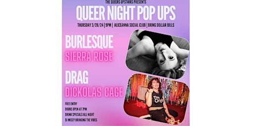 QUEER NIGHT, DRAG, and BURLESQUE! primary image