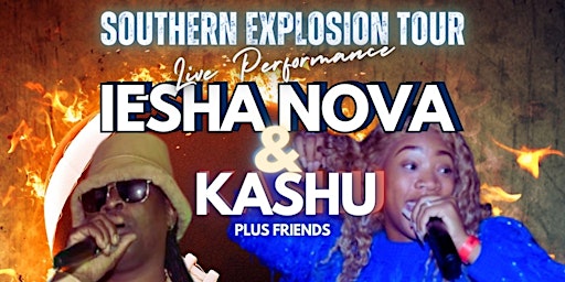 Imagen principal de Southern Explosion Tour IESHA NOVA + KASHU & Friends