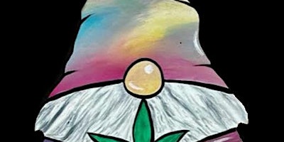 Happy Painting - Tie Dye Gnome primary image