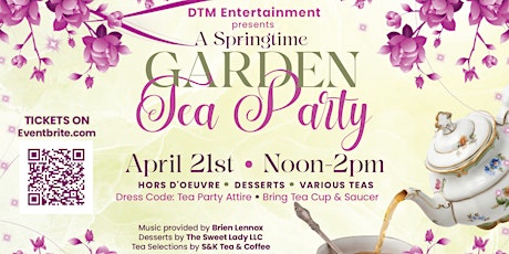 Springtime Garden Tea Party