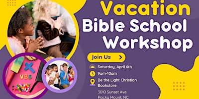 Primaire afbeelding van Be The Light Vacation Bible School Workshop