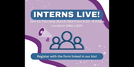 IEEE EMBS: Intern's Live! primary image