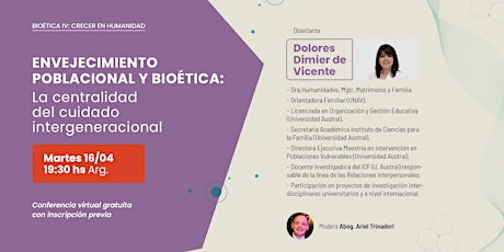 Envejecimiento poblacional y bioética: La centralidad del cuidado intergeneracional