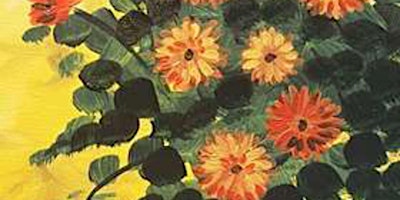 Monet's Dahlias - Paint and Sip by Classpop!™ primary image