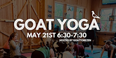 Primaire afbeelding van Goat Yoga at Eavesdrop Brewery!