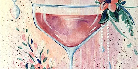 Peach Bellini - Paint and Sip by Classpop!™