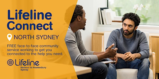 Imagem principal do evento Lifeline Connect North Sydney - FREE non-clinical community service