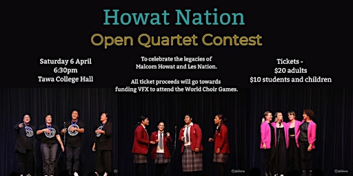 Howat-Nation Open Quartet Contest primary image