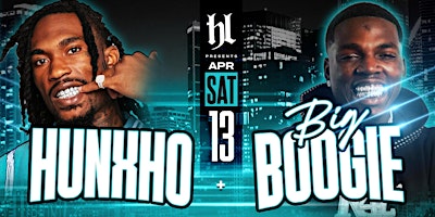 Primaire afbeelding van HUNXHO + BIG BOOGIE LIVE IN CONCERT