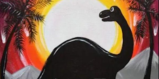 Happy Painting KIDS EDITION - Dinosaur Silhouette primary image