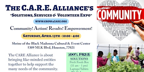 "Solutions, Services & Volunteer Expo"