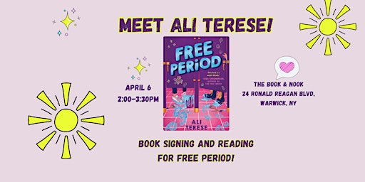 "Free Period" Book Signing and Reading primary image