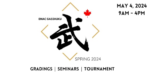 Hauptbild für 2024 EMAC Spring Gasshuku