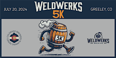 WeldWerks Brewing 5k event logo