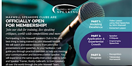 Maxwell Virtual Speakers Club International