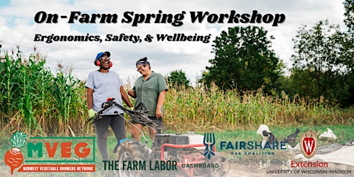 Imagem principal do evento On-Farm Spring Workshop: Ergonomics, Safety, & Wellbeing