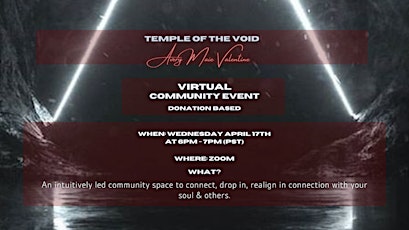 Temple of the Void Community Call