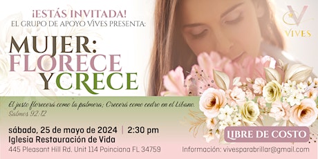 Mujer: Florece y Crece