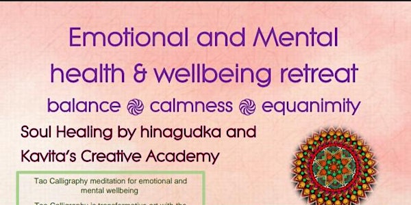 Emotional and mental health & wellbeing retreat