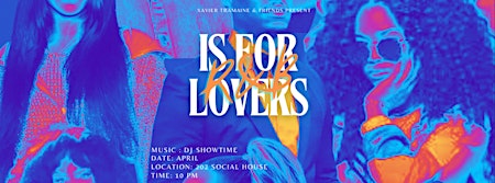 Imagem principal do evento R&B is for Lovers