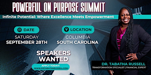 Imagem principal de Powerful on Purpose Summit - Infinite Potential