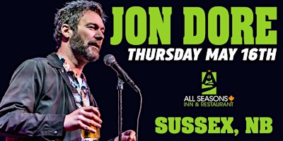 Image principale de Jon Dore live in Sussex, NB