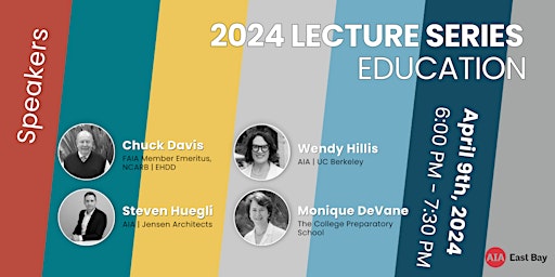 Imagem principal de 2024 Lecture Series: Education