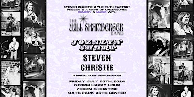 Primaire afbeelding van Steven Christie X FF Present Will Shamberger Band, Jozalyn Sharp & More!