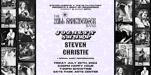 Steven Christie X FF Present Will Shamberger Band, Jozalyn Sharp & More! primary image