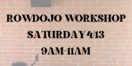 RowDojo Musical Movements Workshop