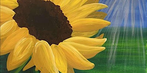 Sunflower Splendor - Paint and Sip by Classpop!™ primary image