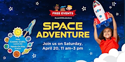 Free Kids Event: Lakeshore's Space Adventure (Carson) primary image