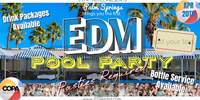 Imagem principal do evento Summer Pants Only Pool Party Plus After Party at COPA