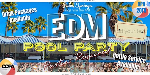 Imagem principal de Summer Pants Only Pool Party Plus After Party at COPA