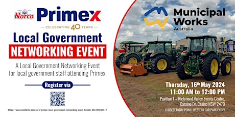 Hauptbild für Primex Local Government Networking Event