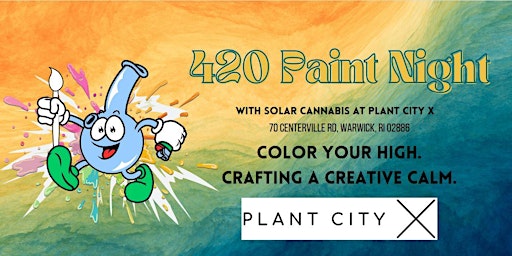 Imagen principal de 420 Paint Night With Solar Cannabis Co.