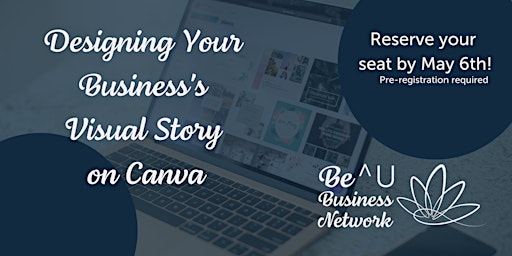 Imagem principal do evento Designing Your Business's Visual Story on Canva